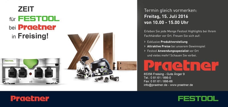 Einladung Festool